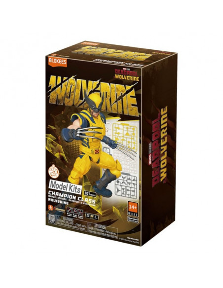 es::Kit Figura Wolverine Marvel Rivals Champion Class Blokees es::Kit Figura Wolverine Marvel Rivals Champion Class Blokees
