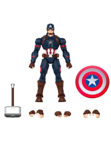 es::Kit Figura Captain America Marvel Infinity Saga Champion Class Blokees es::Kit Figura Captain America Marvel Infinity Saga Champion Class Blokees