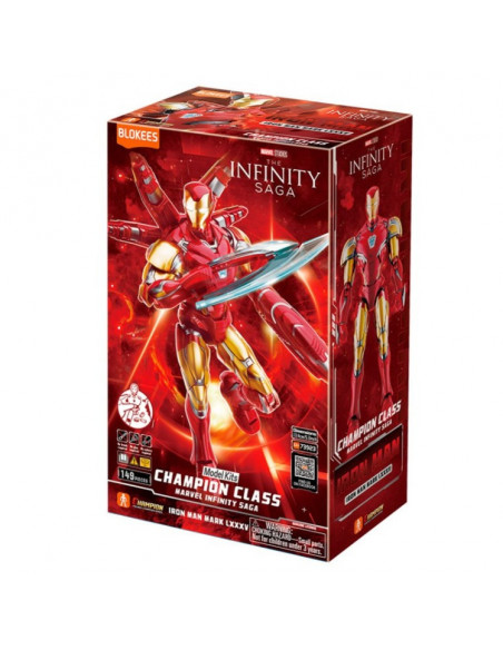 es::Kit Figura Iron Man Marvel Infinity Saga Champion Class Blokees es::Kit Figura Iron Man Marvel Infinity Saga Champion Class Blokees