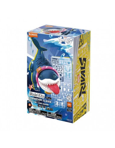 es::Kit Figura Jeff The Land Shark Marvel Rivals Champion Class Blokees