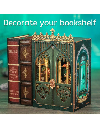 es::Cutebee Book Nook The Darkness Herbarium 98 piezas. Kit de montaje
