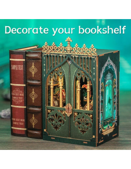 es::Cutebee Book Nook The Darkness Herbarium 98 piezas. Kit de montaje es::Cutebee Book Nook The Darkness Herbarium 98 piezas. Kit de montaje
