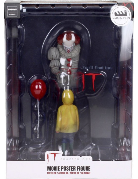 es::Figura Pennywise & George (Póster It) es::Figura Pennywise & George (Póster It)