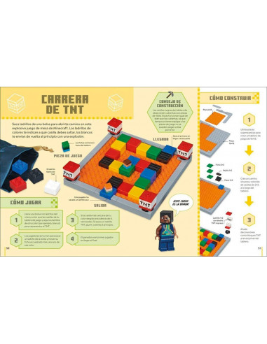 es::Lego Minecraft. Libro de juegos