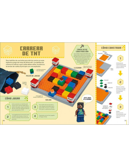 es::Lego Minecraft. Libro de juegos