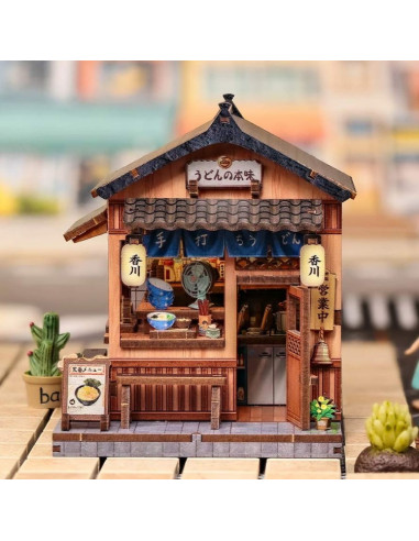 es::Cutebee Mini Store Kagawa Udon House Kit de montaje