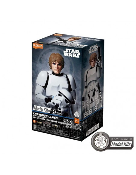 es::Kit Figura Luke Stormtrooper Star Wars Champion Class Blokees es::Kit Figura Luke Stormtrooper Star Wars Champion Class Blokees