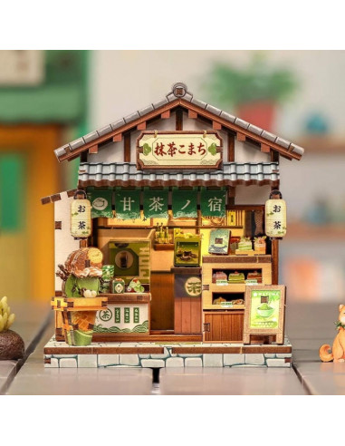 es::Cutebee Mini Store Kyoto Matcha Cottage Kit de montaje
