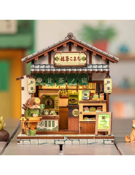 es::Cutebee Mini Store Kyoto Matcha Cottage Kit de montaje