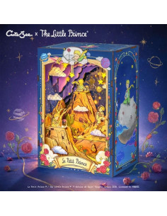 es::Cutebee Book Nook El Principito: El Planeta y La Rosa. Kit de montaje 2