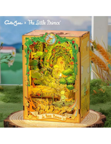 es::Cutebee Book Nook El Principito: Promesa en el Campo de Trigo. Kit de montaje