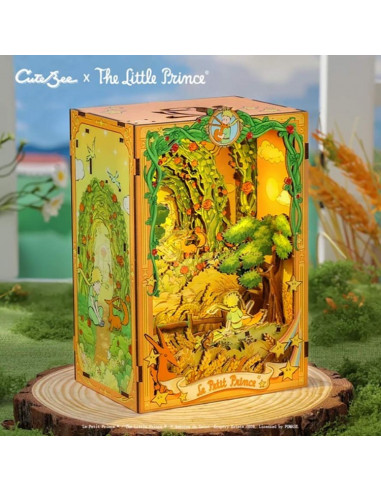 es::Cutebee Book Nook El Principito: Promesa en el Campo de Trigo. Kit de montaje