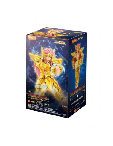es::Kit Figura Aquarius Camus Saint Seiya Champion Class Blokees