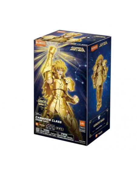 es::Kit Figura Gemini Saga Saint Seiya Champion Class Blokees 