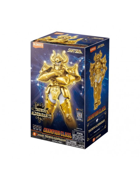 es::Kit Figura Taurus Aldebaran Saint Seiya Champion Class Blokees 