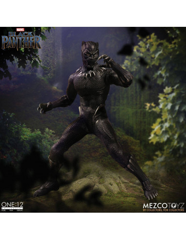 es::Marvel Universe Figura 1/12 Black Panther 17 cm
