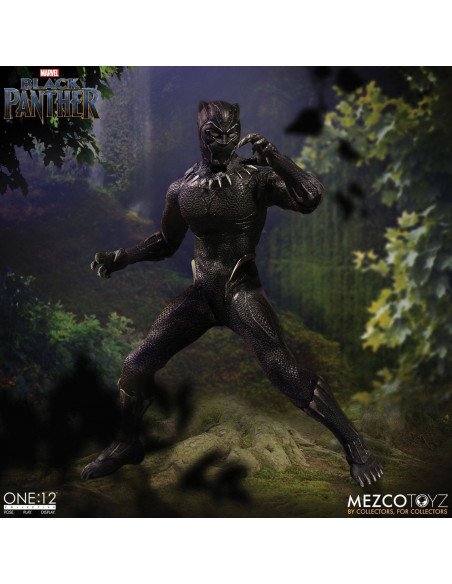 es::Marvel Universe Figura 1/12 Black Panther 17 cm
