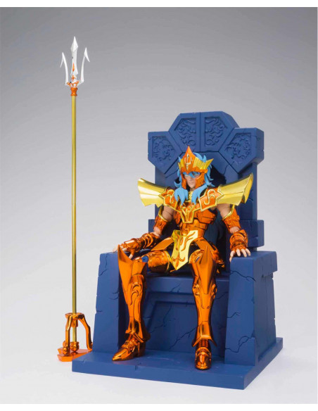 es::Saint Seiya Set de Poseidón Julian Solo + Trono Myth Cloth EX 18 cm
