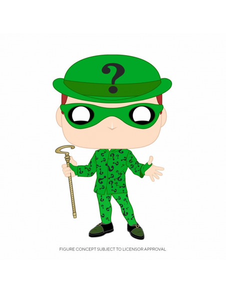 es::Batman Forever POP! Heroes Vinyl Figura Riddler 9 cm