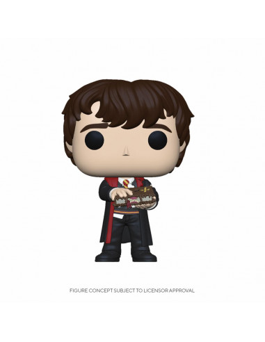 es::Harry Potter POP! Movies Vinyl Figura Neville w/Monster Book 9 cm