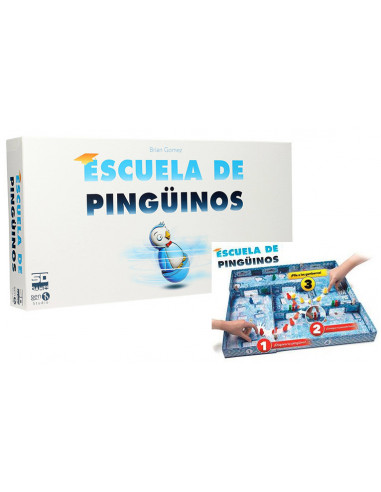 es::Escuela de Pingüinos. Edición Kinderspiele - Juego de mesa