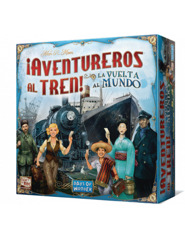 es::¡Aventureros al tren! La vuelta al mundo - Juego de tablero