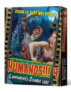 es::Humanos!!! 4: Campamento Zombie Lake - Juego de tablero