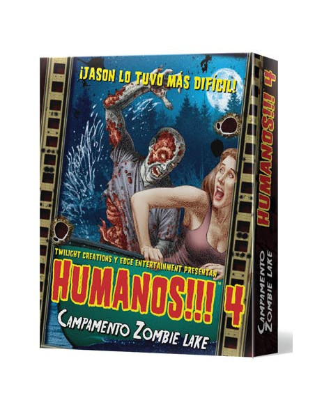 es::Humanos!!! 4: Campamento Zombie Lake - Juego de tablero