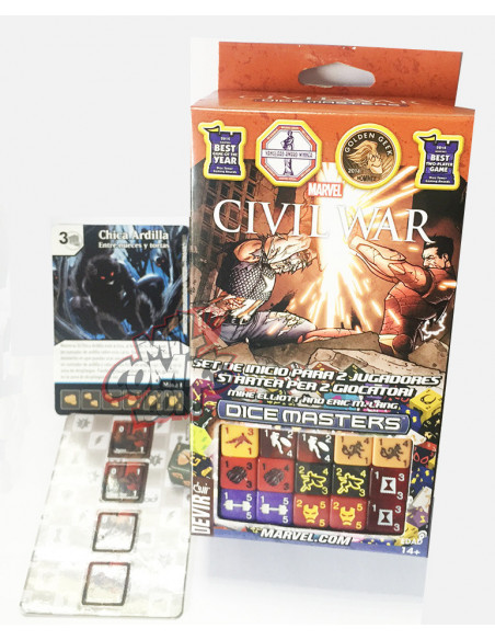 es::Marvel dice masters Civil War Castellano Starter