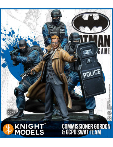 es::Batman / DCU Miniature Game: Commissioner Gordon & GPD SWAT Team