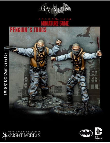 es::Batman Miniature Game: Penguin's Thugs Figuras Knight Models