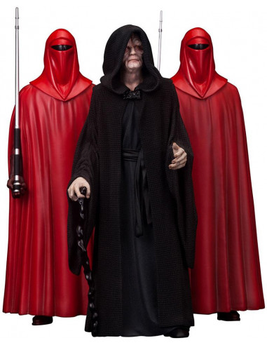 es::Star Wars Pack 3 Estatuas ARTFX 1/10 Emperor Palpatine & The Royal Guards 18 cm