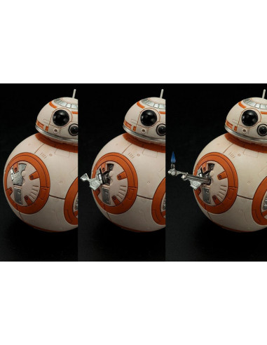 es::Star Wars Episode VII Pack de 2 Estatuas 1/10 ARTFX+ Poe Dameron & BB-8 7 - 18 cm