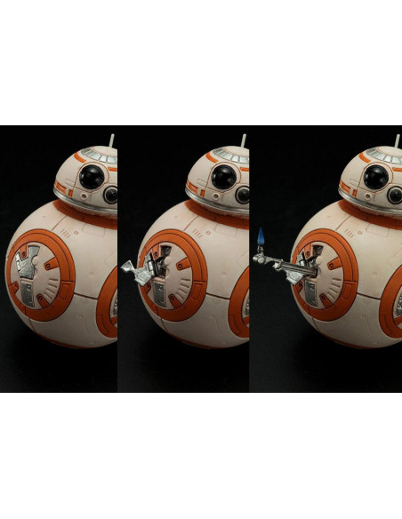 es::Star Wars Episode VII Pack de 2 Estatuas 1/10 ARTFX+ Poe Dameron & BB-8 7 - 18 cm