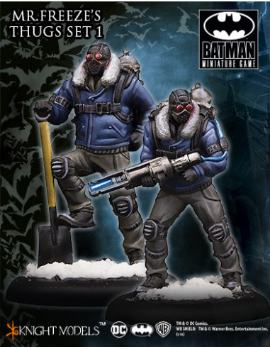 es::Batman Miniature Game: Mr. Freeze Thug Set