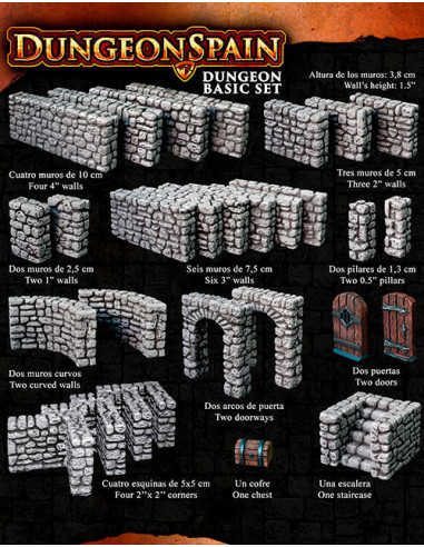 Escenografía: Dungeon Basic set-10