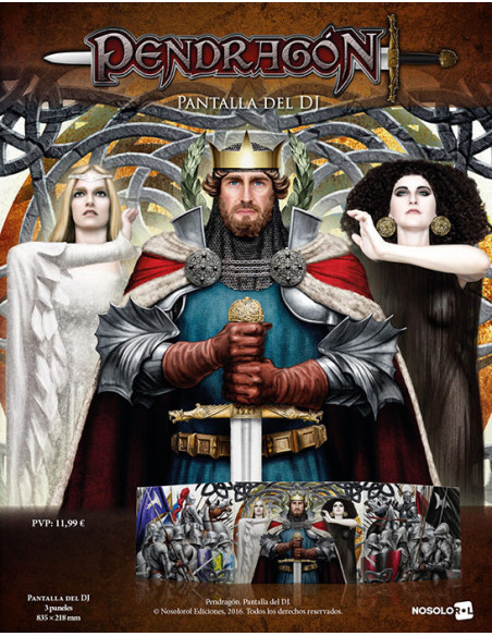 es::Pendragón. Pantalla del DJ