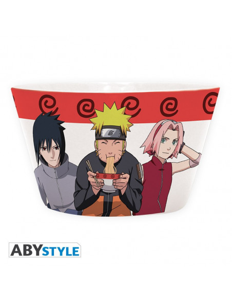 es::Naruto Shippuden Bol Naruto, Sasuke & Sakura 460 ml