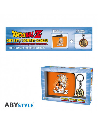 es::Dragon Ball Pack de regalo Cartera + Llavero Goku