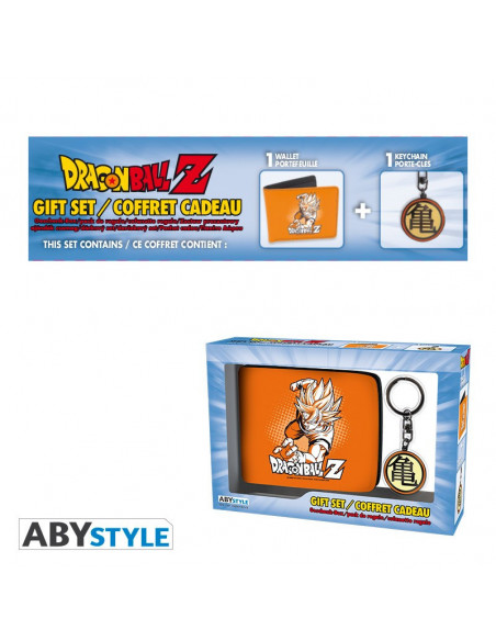 es::Dragon Ball Pack de regalo Cartera + Llavero Goku