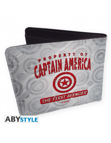 es::Marvel Comics Cartera de vinilo 'Capitán América'