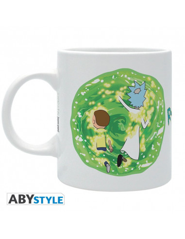 es::Rick y Morty Taza Portal 320 ml