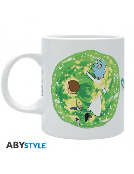 es::Rick y Morty Taza Portal 320 ml