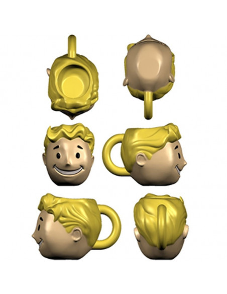 es::Fallout Taza 3D Cabeza de Vault Boy