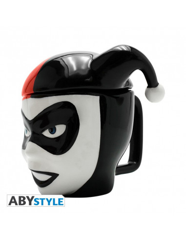 es::DC Comics Taza 3D Harley Quinn 300 ml.