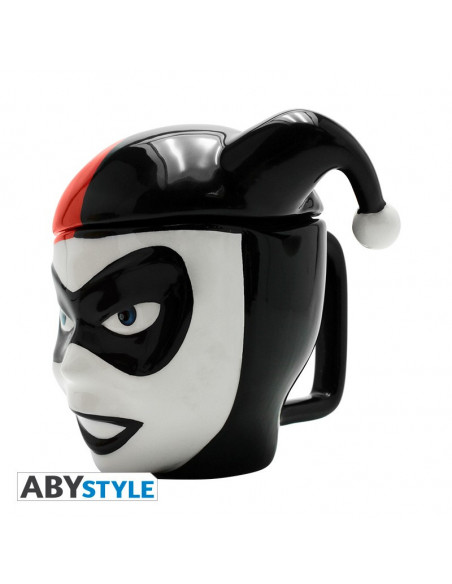 es::DC Comics Taza 3D Harley Quinn 300 ml.