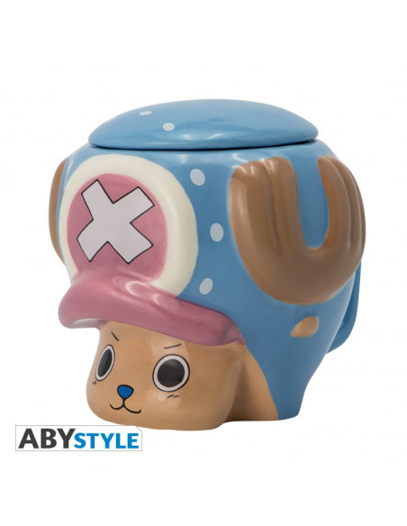 es::One Piece Taza 3D Chopper Nuevo Mundo 320 ml.