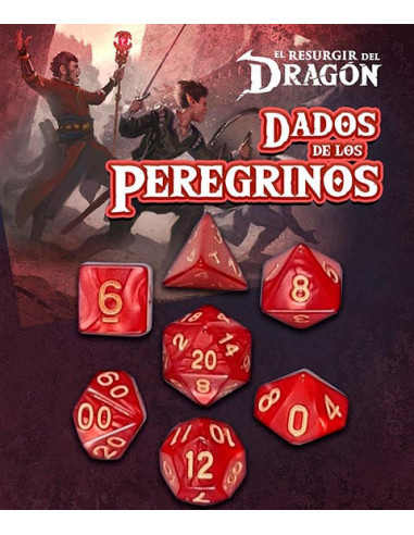 es::Dados de los Peregrinos: Rojo Gram
