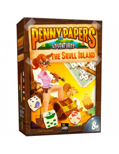 es::Penny Papers: La isla de la Calavera - Juego de mesa