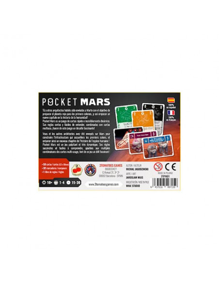 es::Pocket Mars. Juego de cartas es::Pocket Mars. Juego de cartas